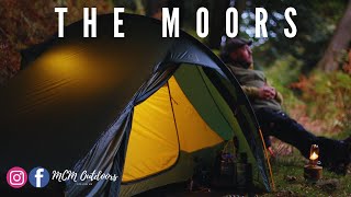 Solo Moorland Autumnal Wild Camping in the Nordisk Telemark 22LW Tent [upl. by Madge]