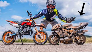 Restoration 2Stroke Sports Motorcycles HONDA REPSOL Minibike  Full Restoration [upl. by Euqinom]