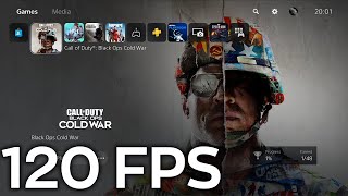 HOW TO GET 120 FPS ON PS5 PS5 PERFORMANCE MODE TUTORIAL [upl. by Lindblad]