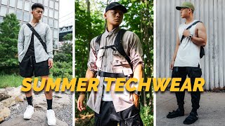 3 Summer TECHWEARGORPCORE Outfits [upl. by Uchish]