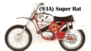 Hodaka 93A Super Rat Model Specifications [upl. by Saloma754]