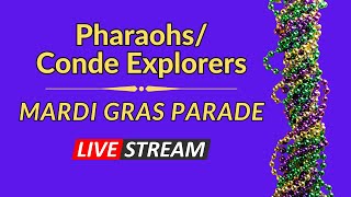 PharaohsConde Explorers 2024 Mardi Gras Parade 2024  Mobile Alabama [upl. by Nosmas]