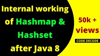 Internal Working and implementation of hashmap and hashset  Java Interview Questions  Code Decode [upl. by Annohs]