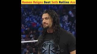 Roman Reigns interrupts Seth Rollins shorts wwe [upl. by Rehpatsirhc]