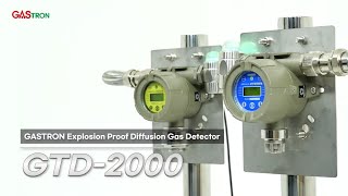 GASTRON Explosion Proof Diffusion Gas Detector GTD2000 [upl. by Kcirej]