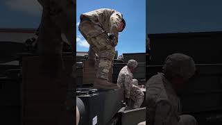 Maintenance check on dozens of M1A2 SEP Abrams [upl. by Aitnecserc]