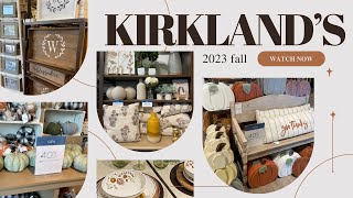 The NEW fall is here KIRKLAND’S 2023 [upl. by Eentruok]