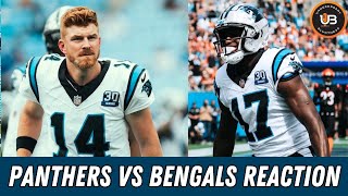 Carolina Falls to Cincy At Home  Panthers vs Bengals Post Game Reaction [upl. by Nosduj]