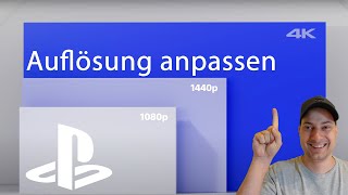 Bildschirmauflösung einstellen  PS5  Tutorial [upl. by Leugar334]