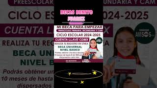 📌🎁Mi Beca para Empezar Registro Ciclo Escolar 20242025 ¡Montos y Convocatoria REGISTRATE✨🔔 [upl. by Aihsital634]