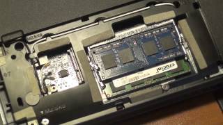 How to remove and install a Hard Drive Wifi card and Memory on a Acer Aspire E1571 series laptop [upl. by Nevai732]