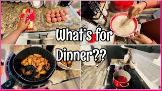 WHAT’S FOR DINNER  SIMPLE AND EASY WEEKNIGHTS DINNER  COOK WITH ME  LARGE FAMILY MEAL [upl. by Valda61]