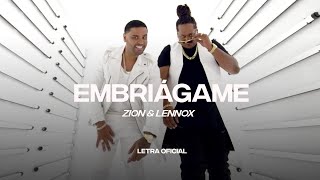 Zion amp Lennox  Embriágame Lyric Video  CantoYo [upl. by Aleik]