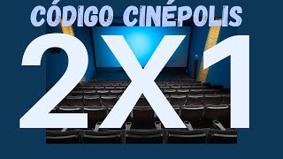 Código cinépolis 2x1  Cupón cinépolis VIP 2D 3D 4DX 2021 Spiderman [upl. by Berkshire]