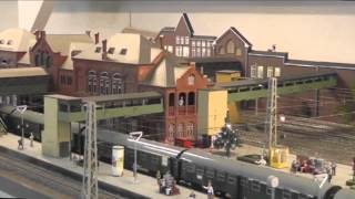 Modelleisenbahn im Hamburg Museum [upl. by Lolita]