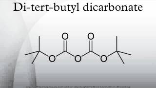 Ditertbutyl dicarbonate [upl. by Golden723]