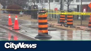 Construction continues to fix Eglinton Crosstown project deficiencies [upl. by Ninehc769]