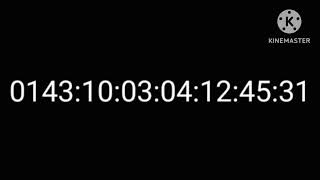 143 years 10 months 3 weeks 4 days 12 hours 45 minutes and 2933 seconds [upl. by Ralf]