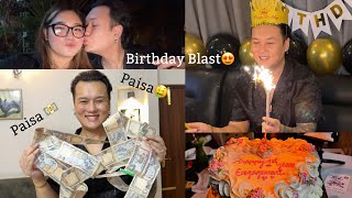 Surprise money🤑cake on his Birthday😍 ​⁠sjpoon  Supriya Gurung [upl. by Nievelt544]