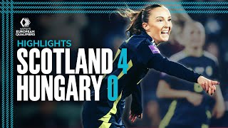 Scotland 40 Hungary  Scotland Secure PlayOff Final in Style  UEFA EURO 2025 Playoff Highlights [upl. by Oniger880]