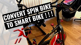 How to Convert Your Inexpensive Spin Bike into a Smart Bike [upl. by Alexandrina368]