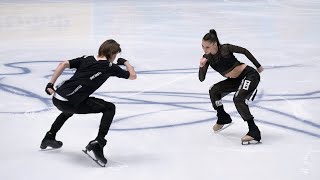 Russian Nationals 2022  Ice Dance  Rhythm Dance  ЧР 2022  Танцы  ритмтанец  23122021 [upl. by Cogen]