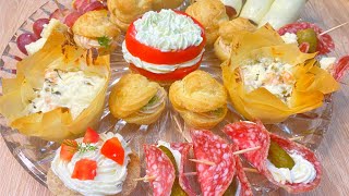 Aperitive festive  Appetizers for holidays  Flavoured by Irene [upl. by Glad]