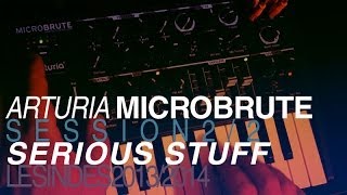 ARTURIA MICROBRUTE  BRUTE FACTORial Serious Stuff  EVENTIDE ECLIPSE [upl. by Neelhtac822]