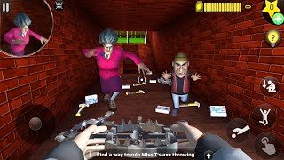 Miss T Characters Update Scary Teacher 3D Android Game  part 2348 [upl. by Easlehc]