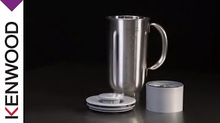 Kenwood Stainless Steel Blender AT339  Cooking Chef Attachment [upl. by Miksen]