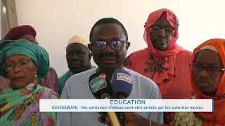 Éducation  les meilleurs élèves vont être primés à Guédiawaye [upl. by Hsiwhem]