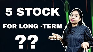 5 stock for long term portfolio    best share for long term at buying price [upl. by Zeret]