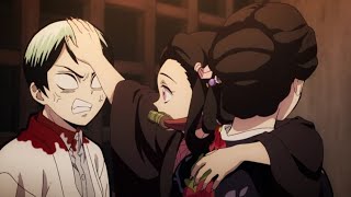 نيزوكو تحتضن تامايو وانزعاج يوشيرو🌸كاوايNezuko hugs tamayo kawai Yoshiro gets annoyedDemonslayer [upl. by Anahtor824]