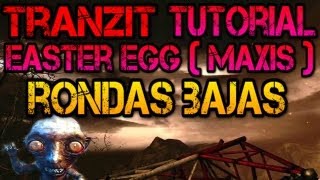 TranZit Easter egg en rondas bajas 2 jugadores  TUTORIAL MAXIS [upl. by Harle804]