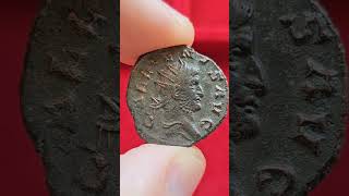 Highly Debased Gallienus Antoninianus from the Siscia Mint [upl. by Nagey403]