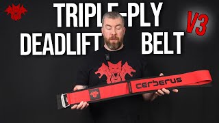 TriplePly Deadlift Belt V3 [upl. by Horter]