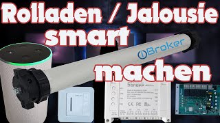 RolladenJalousie smart machen Rolling Code  Jarolift  Sonoff  ioBroker Vis  SmartHome  Alexa [upl. by Eryn]