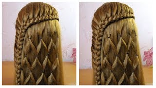 Tuto coiffure simple 🌺 Belle coiffure facile à faire cheveux longmi long 🌺 Coiffure pour lete [upl. by Aieki]