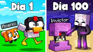 MINECRAFT pero Cada DÍA Nos CONVERTIMOS en un ANIMAL DIFERENTE 😂 VICNIX TRANSFORMADOS 1 [upl. by Epoh]