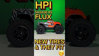 Unboxing bigger tires for my HPI Savage XS Flux These finally fit well😆 [upl. by Dena]