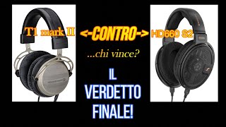 BEYERDYNAMIC T1 MkII contro SENNHEISER HD660 S2  il verdetto finale [upl. by Thisbee707]