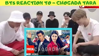 BTS REACTION TO BOLLYWOOD SONGS Chogada  HINDI SONGS  INDIAN SONGS [upl. by Terrence718]