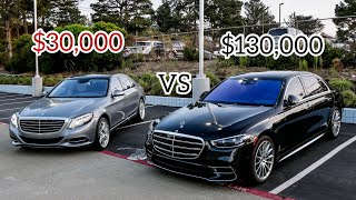 Mercedes S Class Old VS New  Does New Means Better [upl. by Bibah]