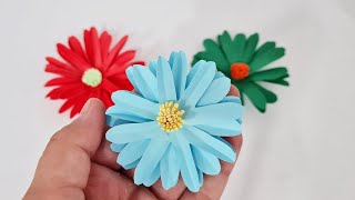 how to make paper flower  Diy paper flower [upl. by Federica424]