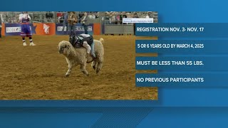 RODEOHOUSTON announces fall registration dates for mutton bustin [upl. by Nan257]