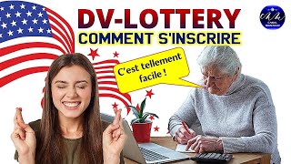 Inscription DVLOTTERY 2024  Le Tuto le plus explicite pour bien remplir le formulaire DS5501 [upl. by Kind572]