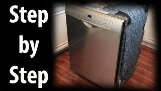 How to Install a Dishwasher Step by Step  Its Easy [upl. by Nhoj]