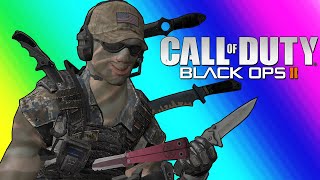 Black Ops 2 Gun Game  I Knife Til I Have No Friends Left [upl. by Harod876]