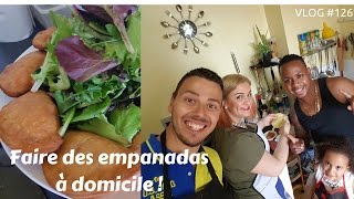 Faire des empanadas à domicile  VLOG 126 [upl. by Knowling]