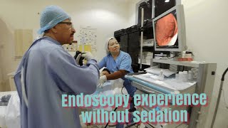 Endoscopy experience without sedation [upl. by Einrae]